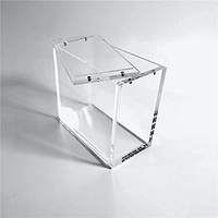 Boîte ETB en acrylique Offre Spéciale Type coulissant Boîte d'entraînement d'élite à chargement par le haut facile magnétique Uniquement étui en acrylique