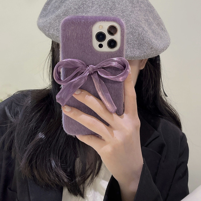 Korean Style TPU Bow Design for Apple 17 Air Cover Low Price iPhone 15 Pro Max Cell Phone Case Women Cute IPhones 16 Shell