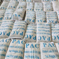 Chlorure de polyaluminium (PAC) pour la purification de l'eau, en sacs de 25 kg, pour les stations d'épuration de l'eau potable, fourni par l'usine.