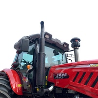 Tractores Agrícolas Grandes de 240HP y 120HP de China, Mini Tractor Pequeño para Agricultura, Tractor Compacto, Pequeno Trattorino, Tagliaerba