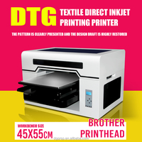 Nouvelle imprimante DTG directe pour t-shirts 45*55CM semi-automatique à encre textile