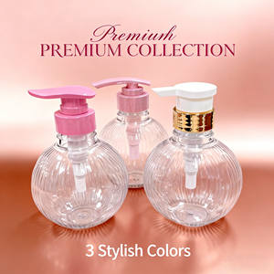 ขวดปั๊ม PET ขนาด 350 มล. พร้อมฝาเกลียว - เติมได้ สำหรับน้ำมันหอมระเหย สบู่ล้างมือ ครีมอาบน้ำ แชมพู และโลชั่น - Product Image 1