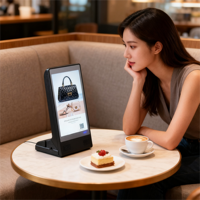 Nouvel écran tactile numérique de menu de restaurant de table, écran LCD intérieur, affichage publicitaire, services de commande, chargeur de téléphone