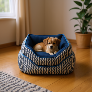 ชุดที่นอนสุนัขยอมมี่ ขนาด 40x50 ซม. 50x65 ซม. 60x75 ซม. แบบสองด้าน ซักได้ กันน้ำที่ด้านล่าง - Product Image 2