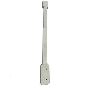 Electrical Outlet Extender 2 Outlets White <b>Wall</b> <b>Mount</b> Desk Sofa Bedside <b>Table</b> Use - Product Image 2