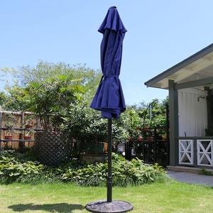 Precio alto 2,7 M Gran piscina al aire libre Jardín Playa Patio Sombrilla retráctil Sombrilla de jardín - Product Image 6