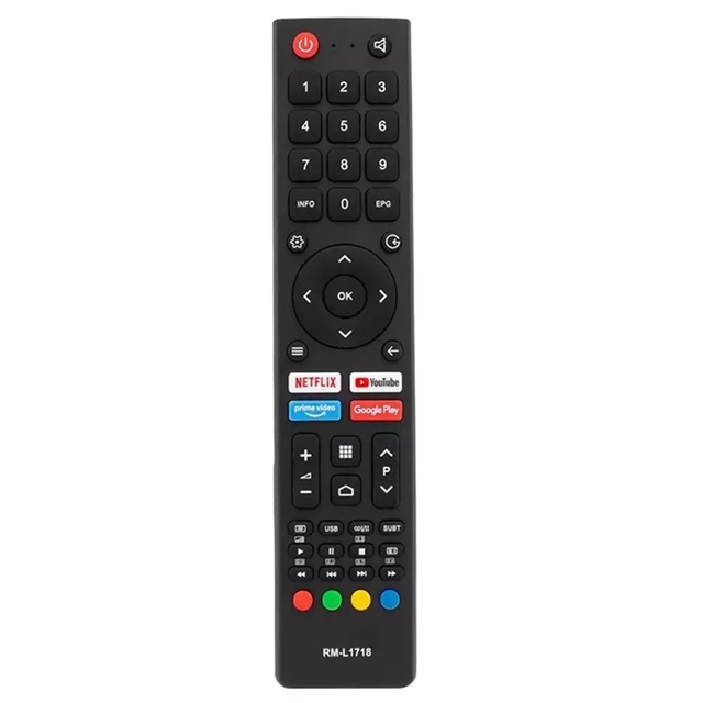 New RM-L1718 Universal Remote Control for CHIQ AKAI CHANGHONG JVC OK TV