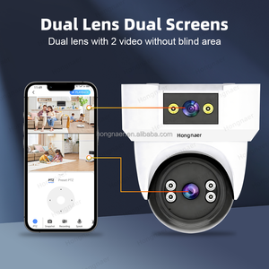 Hongnaer 4MP Detección de movimiento Cámara Domo inalámbrica PTZ para interiores V380 Pro Lente dual Vigilancia en el hogar IP CCTV Cámara DE SEGURIDAD WiFi - Product Image 3