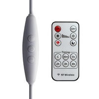 Interrupteur variateur de lumière LED sans fil RF433 à trois boutons, monochrome, avec contrôle de puissance USB 5V/1A et fréquence de rafraîchissement 16K