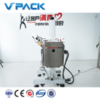 VPACK Co2 imprimante Laser/Date de Production machine d'impression de codage laser pour bouteille en plastique PET dans la ligne d'eau/marquage Laser sur PET