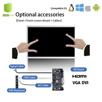 AUO 10,1'' 1280*800 LCD-Panel G101EAN02.A Hochbelastbares Steuerungsdisplay Hochhelligkeit-Bildschirm 10,1 Zoll LCD-Module