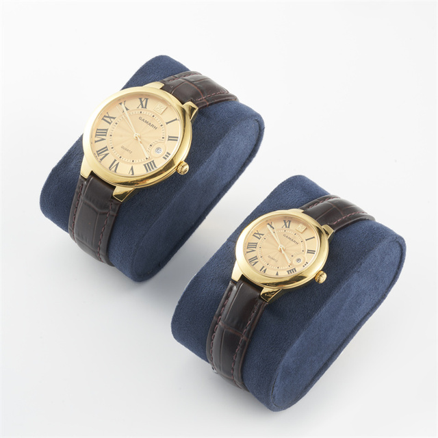 Luxury Fashion Gold Quartz Watch Leather Strap Accurate Timing Professional Adjustment Gold Hands Roman Numeral Dial Unisex