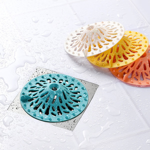 Volcano Floor Drain Cover Hair Filter For Bathroom Kitchen Sink Modern Design Blue Yellow Orange White - Product Image 1