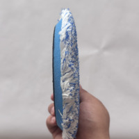 Disque de polissage en microfibre de 5 pouces avec support auto-agrippant pour polisseuse de voiture