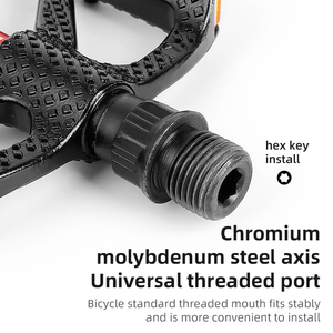 Pédales de <span class=keywords><strong>vélo</strong></span> en alliage d'aluminium antidérapantes, pédales de <span class=keywords><strong>vélo</strong></span> monobloc, pédales de <span class=keywords><strong>vélo</strong></span> de route, pédales de <span class=keywords><strong>vélo</strong></span> de montagne, pédales de <span class=keywords><strong>vélo</strong></span>, directement de l'usine - Product Image 2