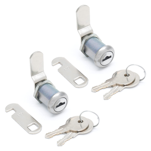 Serrures de tiroir pour meubles, 2 clés, en alliage de zinc, faciles à installer, pour armoires de camping-car, rangement de dossiers, chambre et salle de sport - Vente en gros - Product Image 1