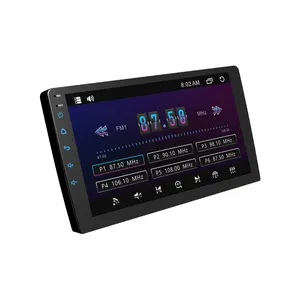 Radio con GPS para coche, reproductor Multimedia con Android, Universal, 9/10 pulgadas, BT4.0, música, pantalla táctil IPS, ESTÉREO