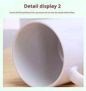 Taza de Cerámica Blanca CJX125 para Sublimación, 11 oz, Promoción, Actividad Corporativa, Regalo Empresarial, Taza para Sublimación con Logotipo Personalizado Impreso - Product Image 5
