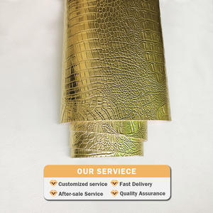 0.9mm épaissi perle Alligator gaufrage cuir pour canapé chaise meubles renouveler tapisserie d'ameublement bricolage doux/dur rembourrage <span class=keywords><strong>Faux</strong></span> cuir - Product Image 2