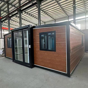 Vente chaude Villa de luxe préfabriquée Maison moderne extensible en conteneur Maison préfabriquée extensible 3 en 1 - Product Image 5