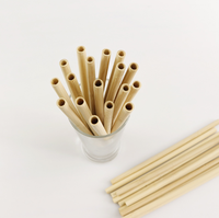 Paille écologique en bambou biodégradables 100% naturelle, accessoires à boire, vente en gros, offre spéciale,
