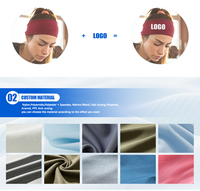 Bandeau Spandex Absorption de la sueur Hommes Femmes Yoga Fitness Workout Sport Running Bandeau en nylon