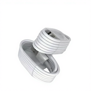 สายชาร์จเร็ว TPE รุ่นใหม่ล่าสุด สำหรับ iPhone 5/6/7/8/<span class=keywords><strong>X</strong></span>/11/12/13/14 สีขาว <span class=keywords><strong>ความ</strong></span><span class=keywords><strong>ยาว</strong></span> 1 เมตร - Product Image 2