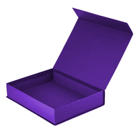 Boîtes en carton magnétiques de qualité supérieure avec logo personnalisé boîte cadeau pliable avec couvercle et logo vente en gros