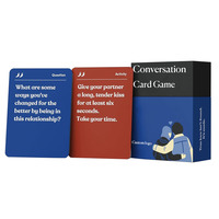 Couples Jeux de cartes Adulte Personnalisé Couples Amour Jeu de cartes Date Nuit