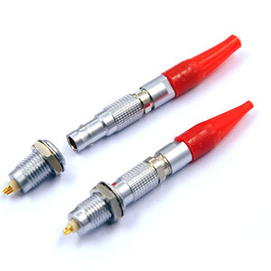 Connecteurs de précision CSP 00B, connecteurs circulaires métalliques push-pull pour l'aviation, boîtier en laiton, contact en laiton - Product Image 1