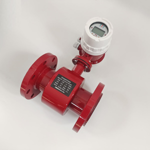 Modbus الكهرومغناطيسي تحويل السائل النفايات المياه مقياس التدفق المغناطيسي الرقمية المغناطيسي تدفق المياه متر - Product Image 3