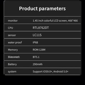 Reloj inteligente H4 MAX para hombre, reloj de pulsera deportivo, rastreador de actividad física, carga inalámbrica, pulsera inteligente H4 MAX con 3 correas - Product Image 6