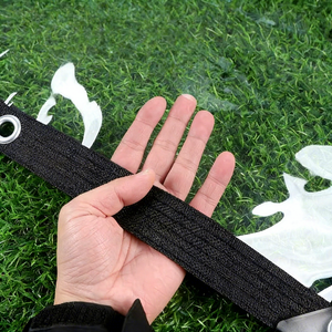 Bâche en PVC transparent épaissi de 0,5 mm, 100 % polyester, anti-UV, imperméable, écran de protection contre la pluie <span class=keywords><strong>pour</strong></span> <span class=keywords><strong>terrasse</strong></span> extérieure, gazebo - Product Image 2
