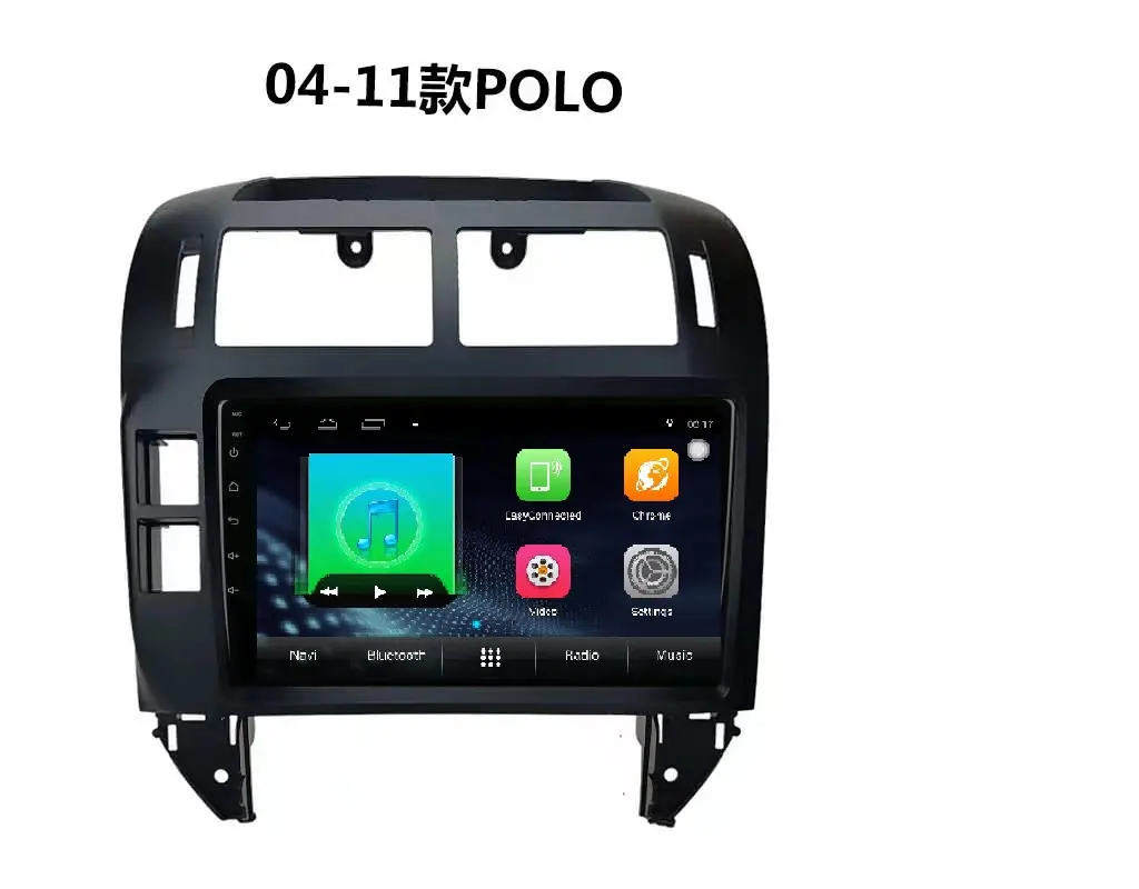 Xinyoo Máy Nghe Nhạc Đa Phương Tiện Cho Xe Hơi 9 Inch Cho Golf 5 MK5 Máy Nghe Nhạc MP5 Xe Hơi GPS WIFI USB