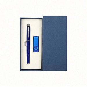 Stylo bille de luxe personnalisé en métal rose fantaisie pour homme, avec logo promotionnel, boîte personnalisée, encre noire, pointe 0,7 mm - Product Image 4