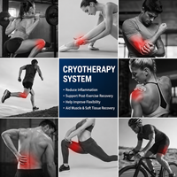 Appareil de thérapie par compression froide pour la récupération du genou et les cliniques de physiothérapie