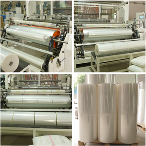 Pellicola <span class=keywords><strong>Estensibile</strong></span> LLDPE di Grado Alimentare, Morbida, <span class=keywords><strong>Trasparente</strong></span>, Altamente Lucida, Alta Elasticità, 18 Pollici, 30kg-50kg, 10-30 Micron, Rotolo Jumbo - Product Image 6