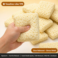Southpeak Toy Noodle Squishy Slow Rise Crunchy Sound TPR Fidget Toy Stress Relief CE Retail Box Counter Display Factory OEM WS