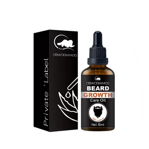 Olio per <span class=keywords><strong>la</strong></span> Crescita della <span class=keywords><strong>Barba</strong></span> 100% Organico Idratante per Uomo OEM Etichetta Privata - Product Image 1