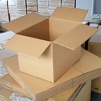 Boîte d'Expédition en Carton Ondulé Personnalisée avec Logo, Grande Caisse d'Emballage en Papier Imprimé pour Rangement, Envoi, Chaussures, Alimentation et Déménagement