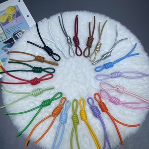 Cordon en cuir PU, pendentif nœud péruvien fait main, coloré, accessoires de bijoux DIY pour coque de téléphone, porte-clés, bagages - Product Image 1