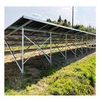 Sistema de Montaje en Suelo para Paneles Solares Fotovoltaicos, Compatible con Múltiples Escenarios Residenciales y Comerciales, Soporte para Sistemas de Racks Solares