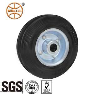 Käufer Agent gesucht <span class=keywords><strong>Heavy</strong></span> <span class=keywords><strong>Duty</strong></span> Commercial Caster Wheel Industrielles schwarzes elastisches Gummistahl-Felgen kernrad für Elektronik für - Product Image 3