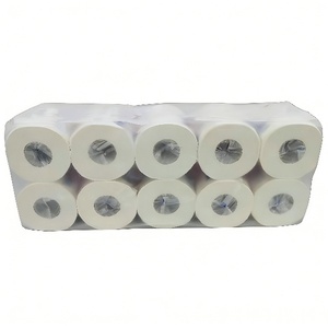 Papier <span class=keywords><strong>toilette</strong></span> jetable doux 3 plis en pâte de bois vierge, biodégradable, pour fabricants de produits de salle de bain - Vente en gros - Product Image 5