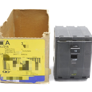 Qo315 15a 240v (3er-Pack) Nsmp Neu Original Sofort Lieferbar Industrielle Automatisierung PAC Dedizierter SPS-Programmiercontroller - Product Image 1