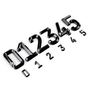 Lettres 3D en plastique ABS chromé de haute qualité, fabriquées en Indonésie, pour plaques <span class=keywords><strong>d</strong></span>'<span class=keywords><strong>immatriculation</strong></span> de voiture, autocollants pour emblèmes de <span class=keywords><strong>plaque</strong></span> <span class=keywords><strong>d</strong></span>'<span class=keywords><strong>immatriculation</strong></span> - Product Image 4