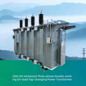 Transformador de Potencia Trifásico Sumergido en Aceite de 10kV/11kV con <span class=keywords><strong>Cambiador</strong></span> de Carga IP43/IP54 para Sistemas de Distribución de Alta Tensión - Product Image 1