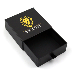 Boîte cadeau de luxe en carton rigide coulissante pour bijoux, emballage en papier pour bagues, boucles d'oreilles et colliers, vente en gros - Product Image 2