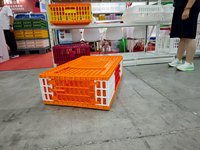 Caisse de transport pour poulets, cage de transport en plastique, très vendue