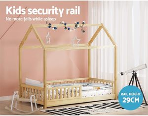 <span class=keywords><strong>Lit</strong></span> double pour enfants en bois massif en forme de château de princesse écologique moderne, <span class=keywords><strong>lit</strong></span> en bois robuste pour tout-petits pour la chambre à coucher - Product Image 6